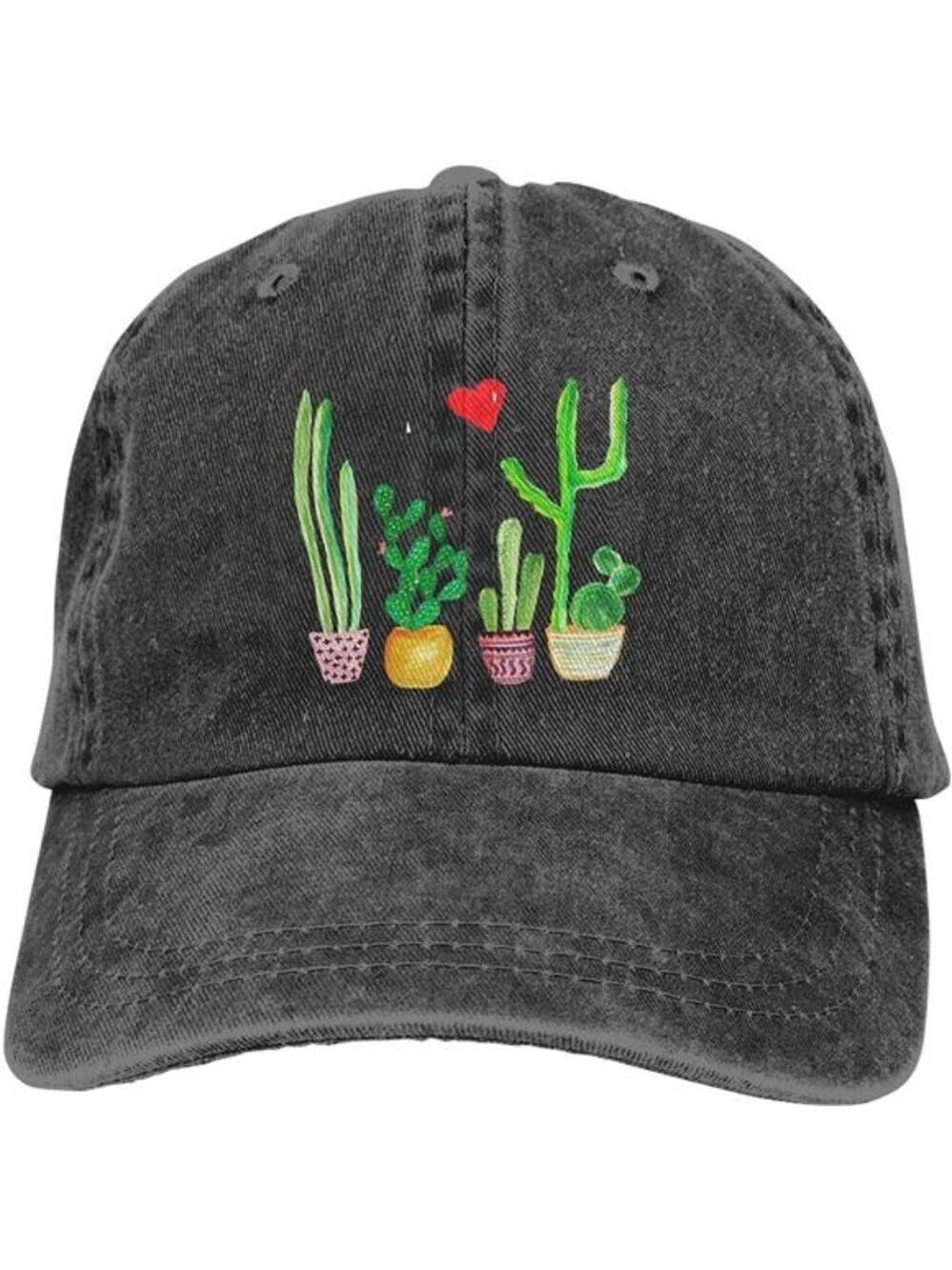 Unisex Denim Baseball Cap Adjustable Dad Hat Vintage Distressed Sun Protection